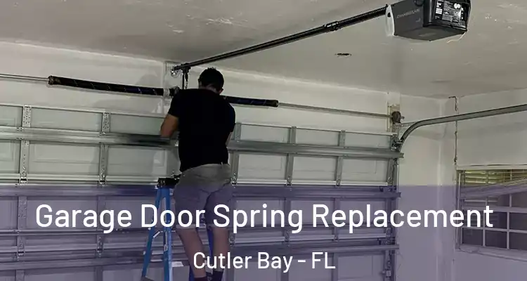  Garage Door Spring Replacement Cutler Bay - FL